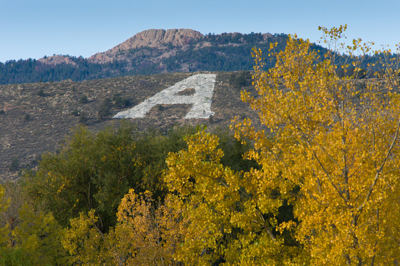 Colorado State University A and Horsetooth Rock