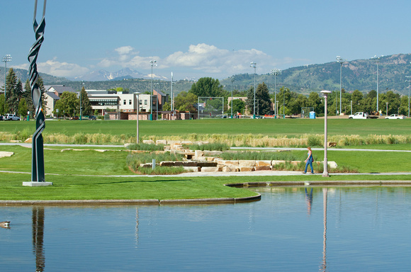 The West Lawn at Colorado State University